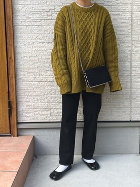 M。さん（レディース・149cm）の冬コーディネート