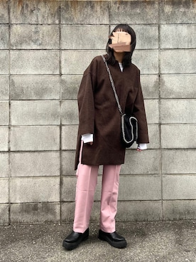 M。さん（レディース・149cm）の冬コーディネート