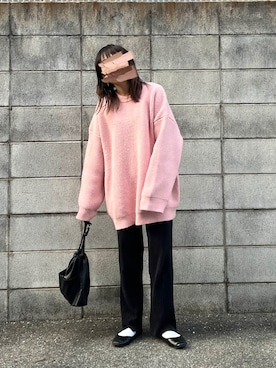 「MINS MINIS（ミンスミニス）のアイテム」を使った、M。さん（レディース・149cm）の春コーディネート