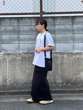 「アイテム（ヘアゴム）」を使った、M。さん（レディース・149cm）の秋コーディネート