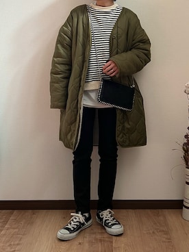 M。さん（レディース・149cm）の冬コーディネート