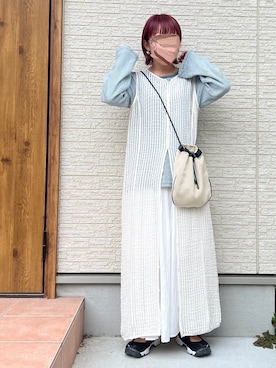 M。さん(レディース・149cm)の春コーディネート