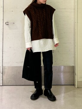 M。さん(レディース・149cm)の冬コーディネート
