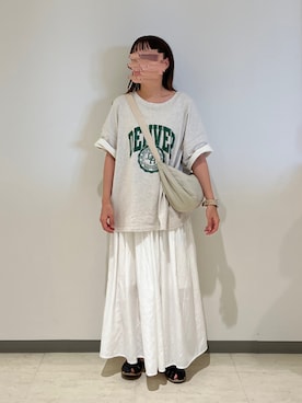 M。さん(レディース・149cm)の夏コーディネート