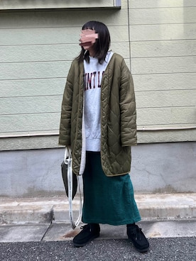 M。さん（レディース・149cm）の冬コーディネート