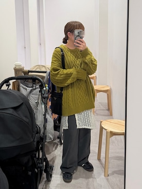 「feepur（フェピュール）のアイテム」を使った、M。さん（レディース・149cm）の冬コーディネート