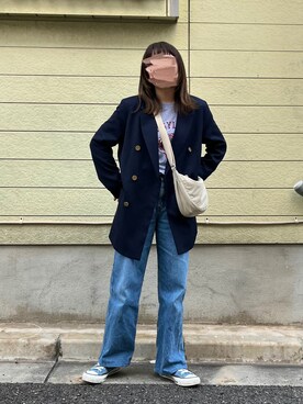 M。さん（レディース・149cm）の春コーディネート