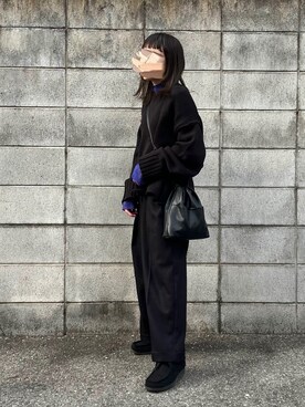 M。さん（レディース・149cm）の冬コーディネート