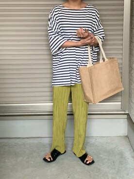 M。さん（レディース・149cm）の夏コーディネート