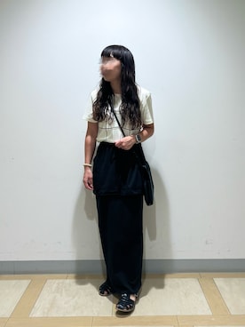 「ママコーデ」｜M。さん（レディース・149cm）の夏コーディネート