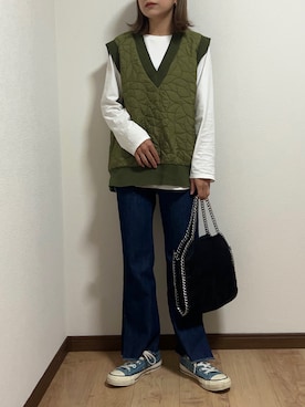 M。さん（レディース・149cm）の秋コーディネート