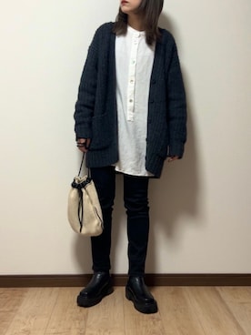 M。さん（レディース・149cm）の冬コーディネート