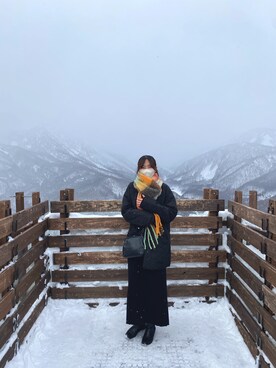 「FURRY（ファーリー）のアイテム」を使った、ちゃんいさん（レディース・165cm）の冬コーディネート