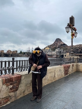 　けいすけさん（メンズ・171cm）の冬コーディネート