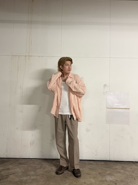 「Paraboot（パラブーツ）のアイテム（その他シューズ）」を使った、　いとう　けいすけさん（メンズ・171cm）の秋コーディネート