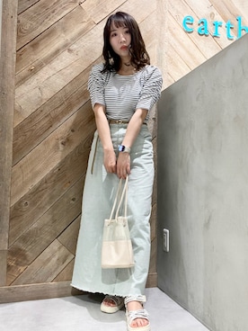 Ruiさん(レディース・153cm)の夏コーディネート