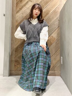 Ruiさん（レディース・153cm）の秋コーディネート