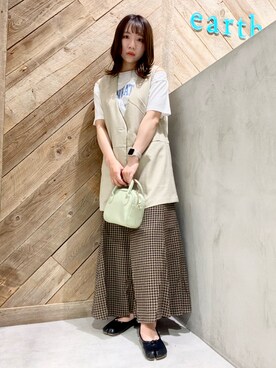 Ruiさん（レディース・153cm）の夏コーディネート