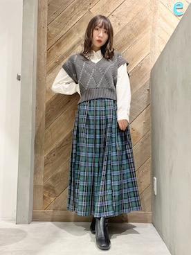 Ruiさん（レディース・153cm）の秋コーディネート