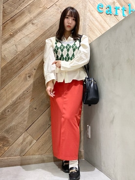 Ruiさん（レディース・154cm）の秋コーディネート