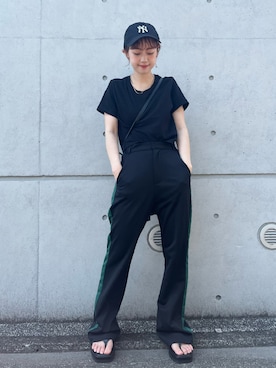 カフェ店長aoiさん（レディース・147cm）の夏コーディネート