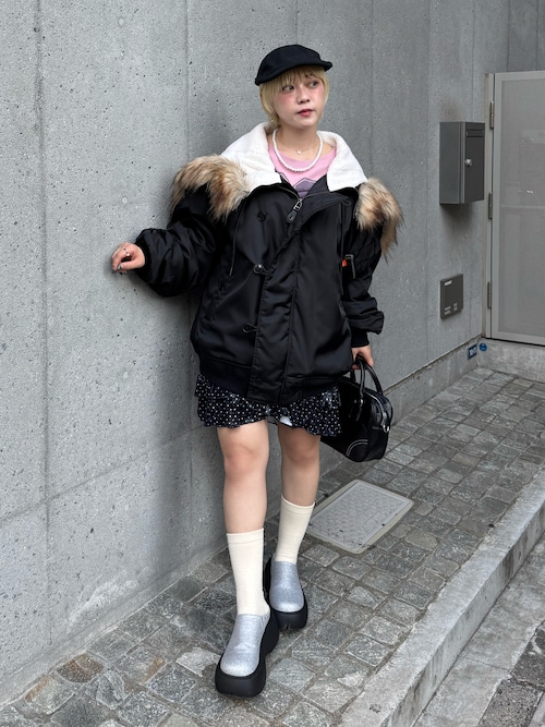 90s Buffalo Nickel チマヨブランケット切替 ジップブルゾン L CHAIN STITCH LOGO SHORT ZIP-UP BLOUSON / Number⑨ロゴ チェーン