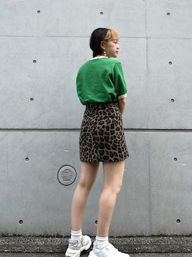 カフェ店長aoiさん(レディース・147cm)の春コーディネート