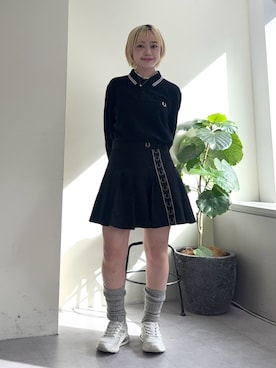 カフェ店長aoiさん（レディース・147cm）の春コーディネート