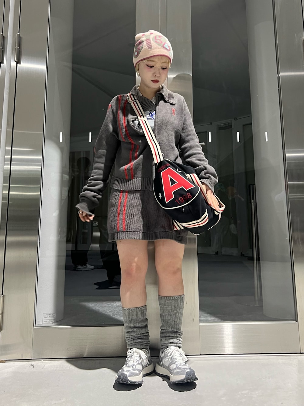 TINA：JOJUN（ティーナジョジュン）の「ジップアップ ニット