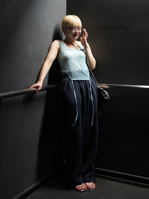 Triple Layered Tank Top/トリプルレイヤードタンクトップ【MAISON