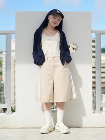 TINA：JOJUN（ティーナジョジュン）の「アイレット柄 ニット