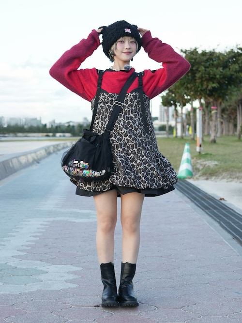 Jacquard Balloon Tunic/ジャガードバルーンチュニック（チュニック