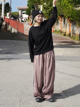 カフェ店長aoiさん(レディース・147cm)の冬コーディネート