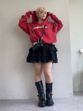 カフェ店長aoiさん（レディース・147cm）の夏コーディネート