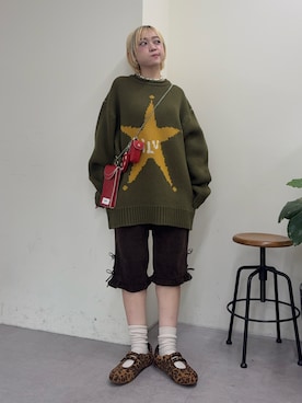 カフェ店長aoiさん(レディース・147cm)の冬コーディネート