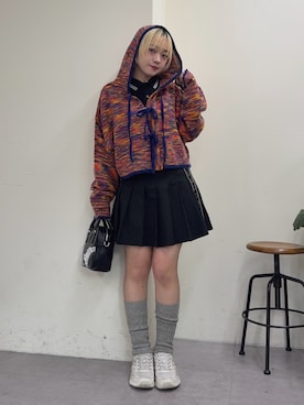 「アイテム（その他）」を使った、カフェ店長aoiさん（レディース・147cm）の秋コーディネート