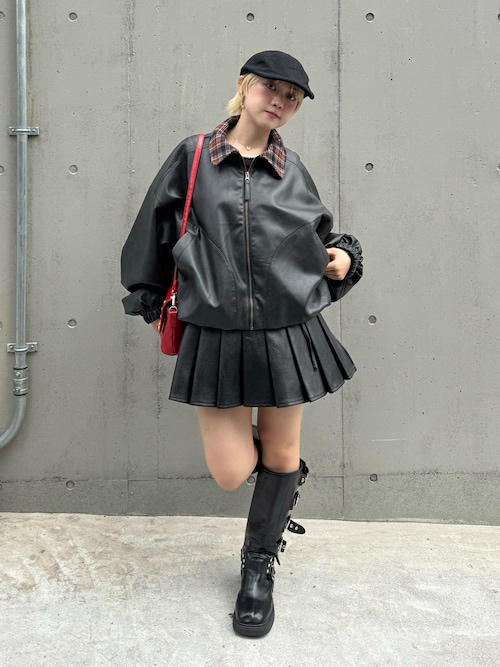 セール】ベルトデザインバイカーブーツ Y2K（ブーツ）｜gossip