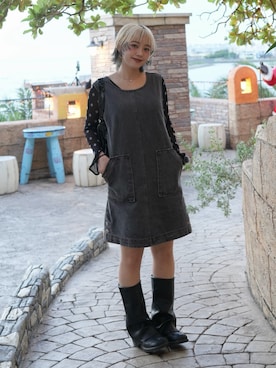 カフェ店長aoiさん(レディース・147cm)の冬コーディネート