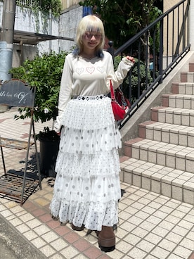 「GRAIN（グレイン）のアイテム」を使った、カフェ店長aoiさん（レディース・147cm）の秋コーディネート