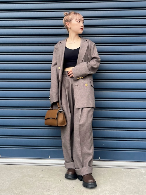 WEB限定】SHIPS any: トラックソール サイドゴア ブーツ 24FW（ブーツ