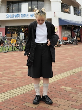 カフェ店長aoiさん(レディース・147cm)の春コーディネート