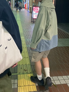 「ESSAY（エッセイ）のアイテム（トップス）」を使った、そさん（メンズ・164cm）の夏コーディネート
