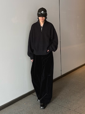 「Lui's（ルイス）のアイテム」を使った、クリワキタカヒロさん（メンズ・172cm）の秋コーディネート
