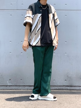 クリワキタカヒロさん（メンズ・172cm）の夏コーディネート