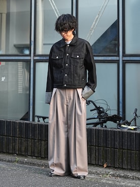 クリワキタカヒロさん（メンズ・172cm）の冬コーディネート