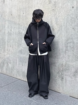 「Lui's（ルイス）のアイテム（バッグ）」を使った、クリワキタカヒロさん（メンズ・172cm）の春コーディネート