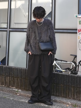 クリワキタカヒロさん（メンズ・172cm）の冬コーディネート