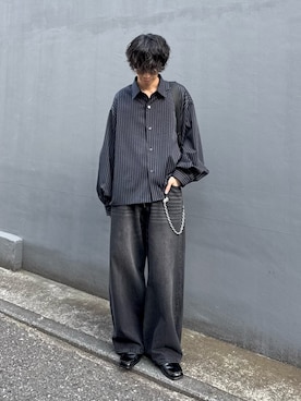 「Lui's（ルイス）のアイテム（バッグ）」を使った、クリワキタカヒロさん（メンズ・172cm）の春コーディネート