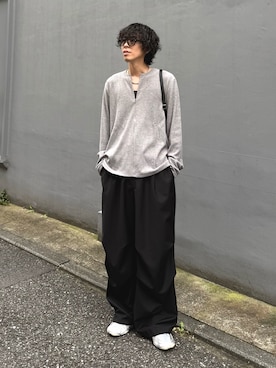 「Lui's（ルイス）のアイテム」を使った、クリワキタカヒロさん（メンズ・172cm）の秋コーディネート