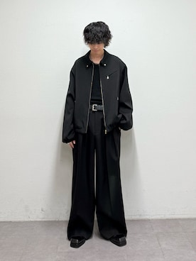 「CULLNI（クルニ）のアイテム」を使った、クリワキタカヒロさん（メンズ・172cm）の秋コーディネート